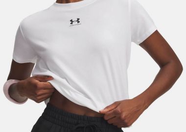 Under Armour γυναικείο T-shirt με λογότυπο Loose Fit 