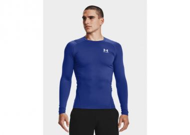 Under Armour HeatGear Armour 1361524-400 Ανδρική Ισοθερμική Μακρυμάνικη Μπλούζα Compression Μπλε - Under armour - 