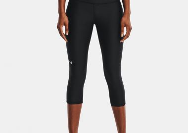 UNDER ARMOUR HEATGEAR ARMOUR CAPRI TIGHTS ΜΑΥΡΟ - UNDER ARMOUR - 