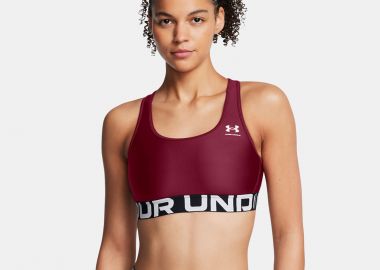 UNDER ARMOUR HEATGEAR ARMOUR MID BRANDED SPORTS BRA ΚΟΚΚΙΝΟ - UNDER ARMOUR - 