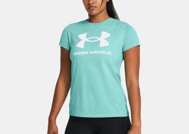 UNDER ARMOUR LIVE SPORTSTYLE GRAPHIC T-SHIRT ΜΠΛΕ - UNDER ARMOUR - 