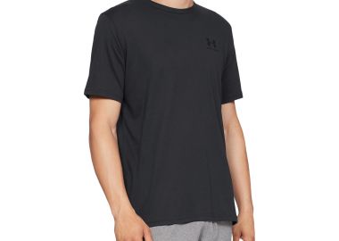 UNDER ARMOUR M SPORTSTYLE LC SS ΜΑΥΡΟ - UNDER ARMOUR - 