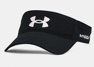 UNDER ARMOUR MEN'S GOLF96 VISOR ΜΑΥΡΟ - UNDER ARMOUR - 