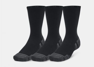 UNDER ARMOUR PERFORMANCE TECH CREW SOCKS 3-PACK ΜΑΥΡΟ - UNDER ARMOUR - 