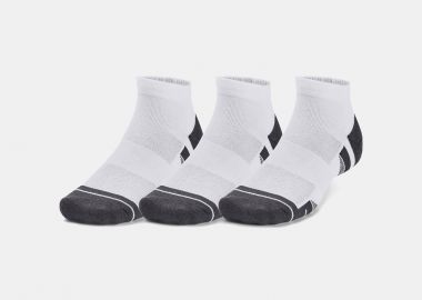 UNDER ARMOUR PERFORMANCE TECH LOW CUT SOCKS 3-PACK ΑΣΠΡΟ - UNDER ARMOUR - 