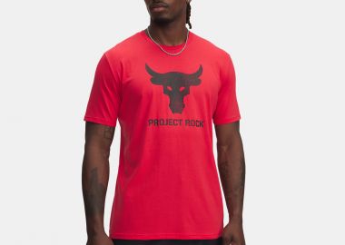 UNDER ARMOUR PROJECT ROCK PAYOFF GRAPHIC T-SHIRT ΚΟΚΚΙΝΟ - UNDER ARMOUR - 