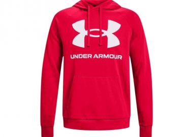 Under Armour Rival Ανδρικό Φούτερ με Κουκούλα και Τσέπες Κόκκινο 1357093-600 - Under armour - 