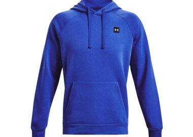 Under Armour Rival Ανδρικό Φούτερ με Κουκούλα και Τσέπες Μπλε 1357092-486 - Under armour - 