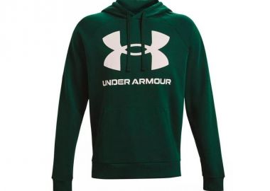 Under Armour Rival Ανδρικό Φούτερ με Κουκούλα και Τσέπες Πράσινο 1357093-330 - Under armour - 