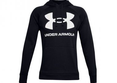 Under Armour Rival Big Ανδρικό Φούτερ με Κουκούλα και Τσέπες Μαύρο 1357093-001 - Under armour - 