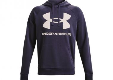 Under Armour Rival Big Ανδρικό Φούτερ με Κουκούλα και Τσέπες Μωβ 1357093-558 - Under armour - 