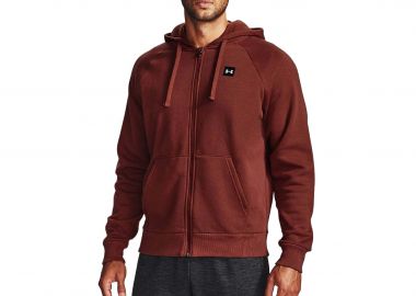UNDER ARMOUR RIVAL FLEECE FULL-ZIP HOODIE ΚΟΚΚΙΝΟ - UNDER ARMOUR - 