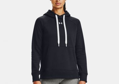 UNDER ARMOUR RIVAL FLEECE HB HOODIE ΜΑΥΡΟ - UNDER ARMOUR - 