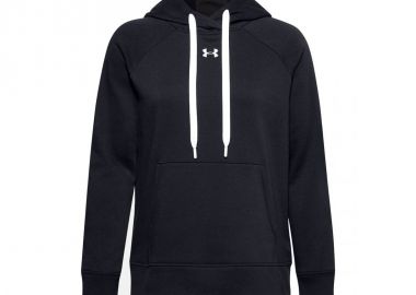 Under Armour Rival Γυναικείο Φούτερ με Κουκούλα Μαύρο 1356317-001 - Under armour - 