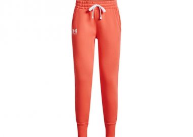 Under Armour Rival Παντελόνι Γυναικείας Φόρμας με Λάστιχο Πορτοκαλί Fleece 1356416-877 - Under armour - 