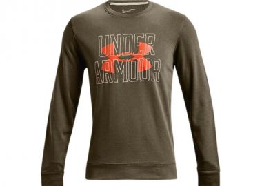 Under Armour Rival Terry Ανδρικό Φούτερ Χακί 1370391-361 - Under armour - 