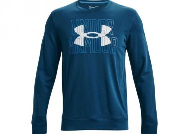 Under Armour Rival Terry Ανδρικό Φούτερ Μπλε 1370391-458 - Under armour - 