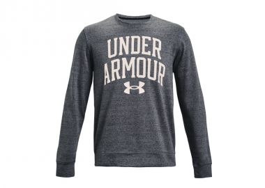Under Armour Rival Terry Crew Ανδρικό Φούτερ Γκρι 1361561-012 - Under armour - 