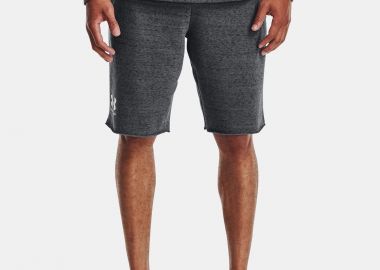 UNDER ARMOUR RIVAL TERRY SHORTS ΓΚΡΙ - UNDER ARMOUR - 