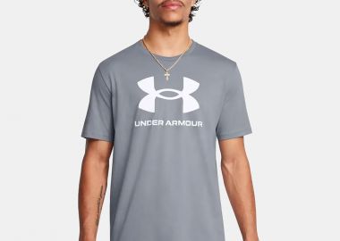UNDER ARMOUR SPORTSTYLE LOGO UPDATE T-SHIRT ΓΚΡΙ - UNDER ARMOUR - 