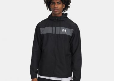UNDER ARMOUR SPORTSTYLE WINDBREAKER ΜΑΥΡΟ - UNDER ARMOUR - 