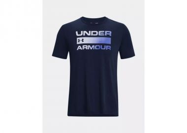 Under Armour Team Issue Wordmark Ανδρικό Αθλητικό T-shirt Κοντομάνικο Navy Μπλε 1329582-408 - Under armour - 