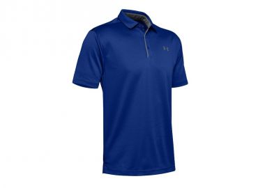 Under Armour Tech Ανδρικό T-shirt Polo Μπλε 1290140-400 - Under armour - 