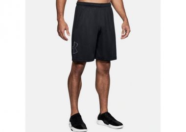 Under Armour Tech Graphic Αθλητική Ανδρική Βερμούδα Μαύρη 1306443-001 - Under armour - 