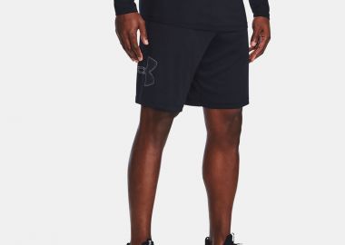 UNDER ARMOUR TECH GRAPHIC SHORTS ΜΑΥΡΟ - UNDER ARMOUR - 