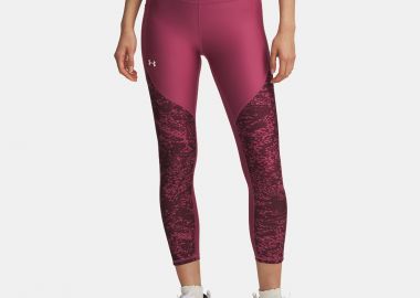 UNDER ARMOUR TECH PRINTED PANEL ANKLE LEGGINGS ΡΟΖ - UNDER ARMOUR - 