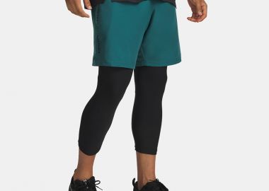 UNDER ARMOUR TECH WOVEN WORDMARK SHORTS ΠΡΑΣΙΝΟ - UNDER ARMOUR - 