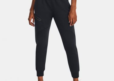 UNDER ARMOUR UNSTOPPABLE FLEECE JOGGERS ΜΑΥΡΟ - UNDER ARMOUR - 