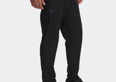 UNDER ARMOUR VANISH WOVEN TAPERED PANTS ΜΑΥΡΟ - UNDER ARMOUR - 