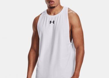 UNDER ARMOUR ZONE TANK ΑΣΠΡΟ - UNDER ARMOUR - 