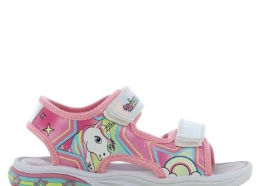 UNICORN MAGIC Πέδιλο με φωτάκι 24-32 - Φούξια - Unicorn Magic - 