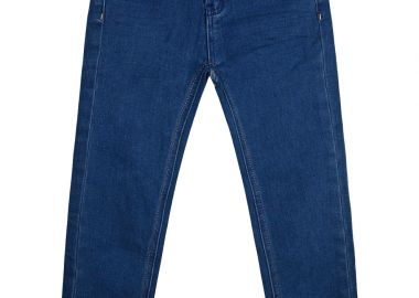 Unisex 5τσεπο τζην ελαστικό παντελόνι. - ΜΠΛΕ ΤΖΗΝ 18-100-650-2 - energiers - 