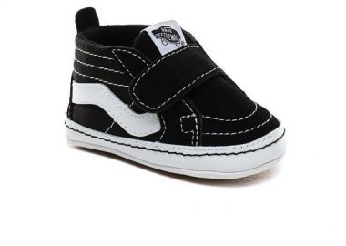 Unisex Βρεφικά Παπούτσια Vans Sk8-Hi Black (Μεγέθη 17-18) ΜΑΥΡΟ - VANS - 