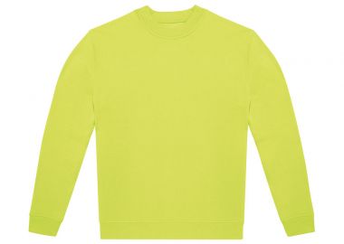 Unisex Crewneck Φούτερ ID.222 B&C Acid Lime - B & C - 