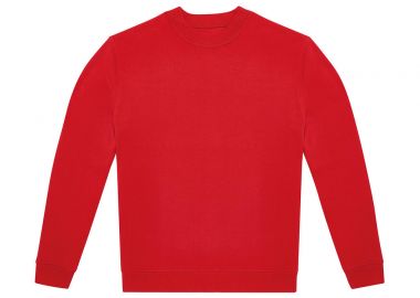 Unisex Crewneck Φούτερ ID.222 B & C Red - B & C - 