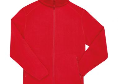 Unisex Fleece Ζακέτα Reset 80042400 B & C Micro Polar Fleece Red - B & C - 