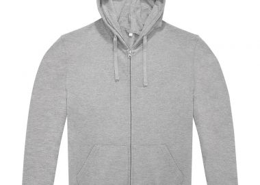 Unisex Φούτερ με Φερμουάρ ID.224 B & C Sport Grey - B & C - 
