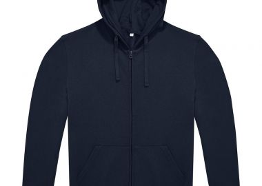 Unisex Hoodie Φούτερ με Φερμουάρ ID.224 B & C Navy - B & C - 