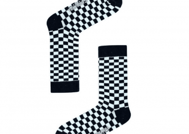 Unisex κάλτσες Black and White - CARNAVAL SOCKS - 