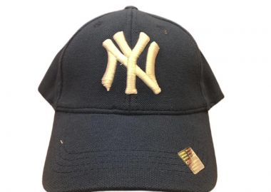 Unisex καπέλο jockey μπλε σκούρο με άσπρο - SOU - 