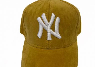 Unisex καπέλο jockey σουετ- μουσταρδί - SOU - 