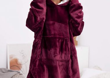 UNISEX OVERSIZED ΜΠΟΡΝΤΩ ΜΠΛΟΥΖΑ ΚΟΥΒΕΡΤΑ- AKITA - fashionroom - 