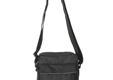 UNISEX ΤΣΑΝΤΑΚΙ ΧΙΑΣΤΙ ZIGZAG SIDE BAG ΜΑΥΡΟ - COLUMBIA - 
