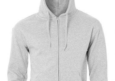 Unisex Ζακέτα Φούτερ με Κουκούλα 00150Β About Basics Dust Grey Melange - About Basics - 