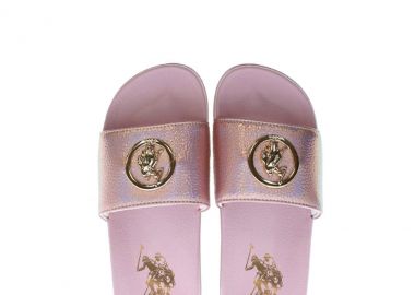 US POLO IVY HOLO Σαγιονάρα 36-41 - Ροζ - US Polo - 