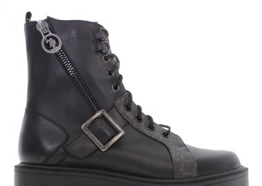 US POLO KARMA002 Martens Μποτάκι 36-41 - ΜΑΥΡΟ - US Polo - 